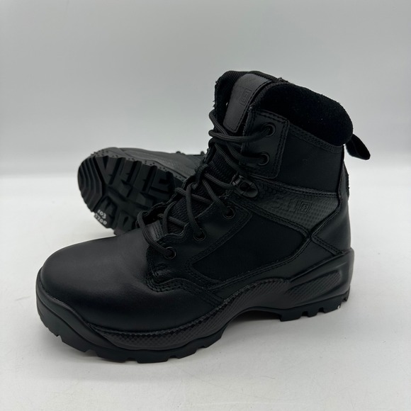 5.11 Tactical 12394ABR GCB Mens 7.5 ATAC 2.0 6\' Side Zip 240709 Black Duty Boots main image 7
